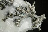 Native Silver in Calcite - Morocco #362731-2